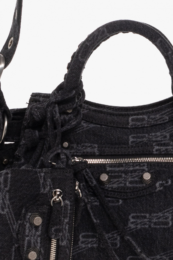 Neo Cagole XS' shoulder bag Pebble Balenciaga - monogram